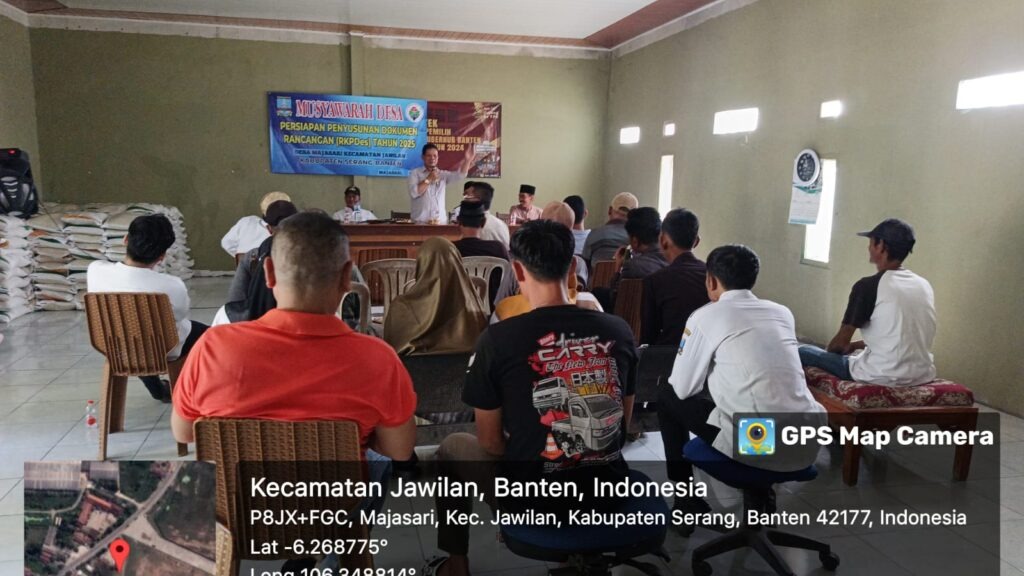 Musyawarah Persiapan Penyusunan Dokumen Rancangan Kerja Pemerintah Desa (RKPDes) Tahun Anggaran 2025 Pada MUSDES Desa Majasari